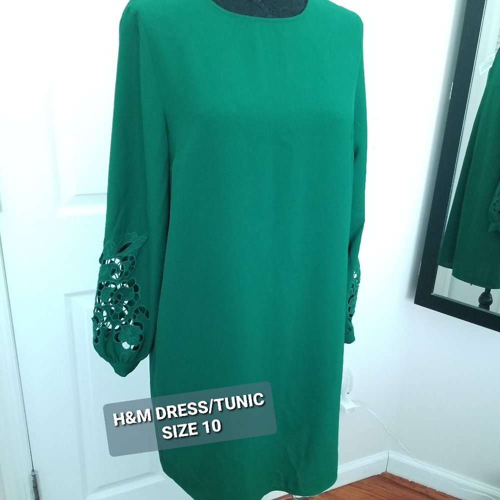 NEW H&M DRESS TUNIC SIZE 10